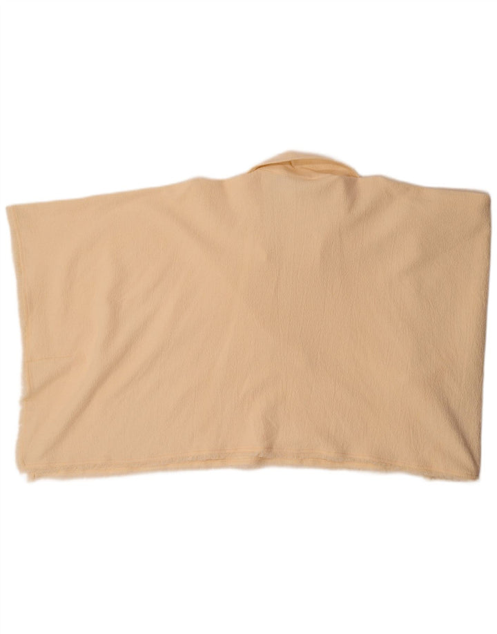 Zara Womens Poncho Crop Top Reino Unido 14 Médio Bege