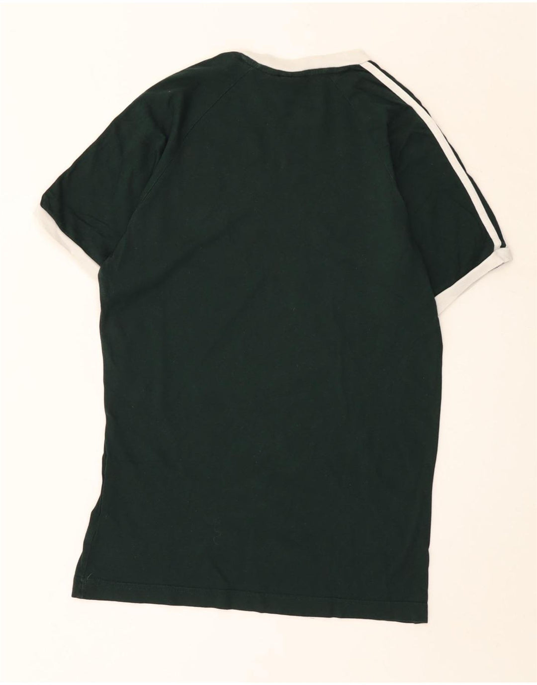 Adidas Mens Graphic T-Shirt Top Médio Algodão Verde