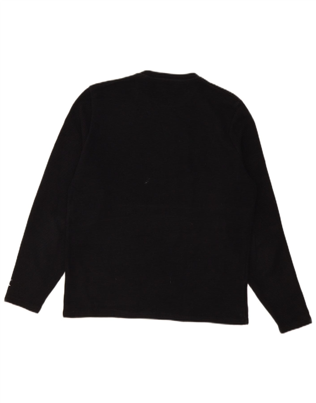 Zara Top masculino manga longa listrado preto médio