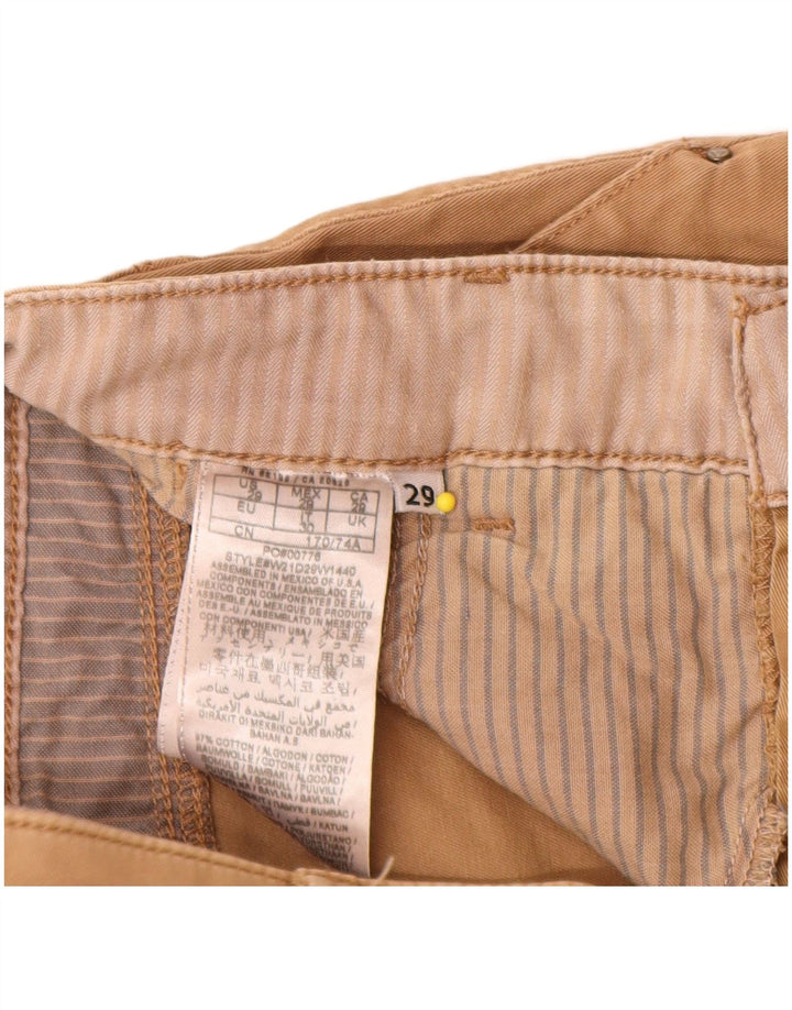 Mini saia feminina Guess W29 algodão bege médio