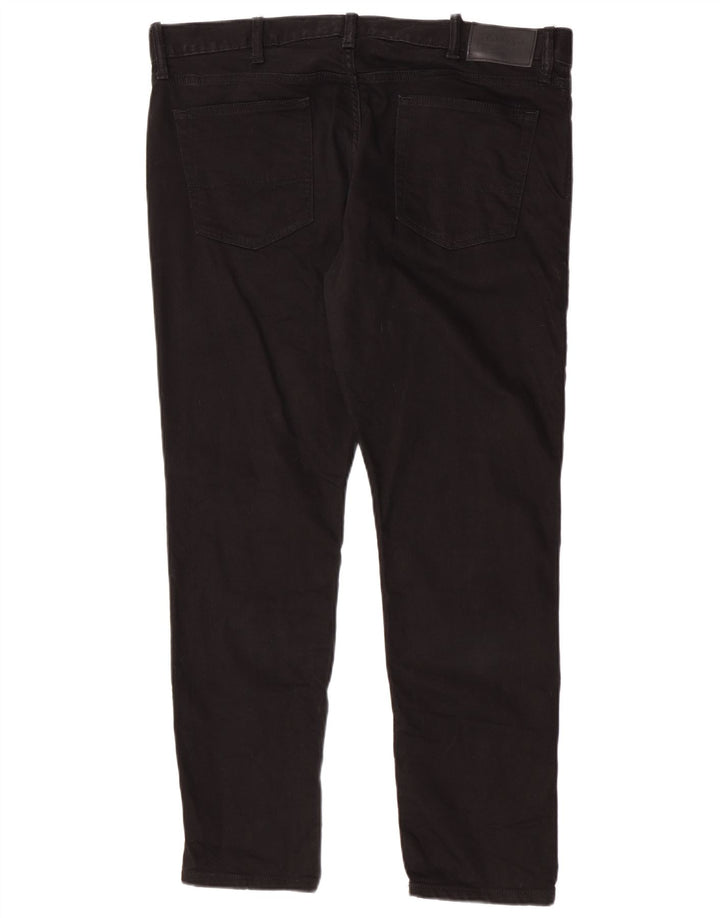Tommy Hilfiger Masculino Slim Jeans W38 L30 Algodão Preto
