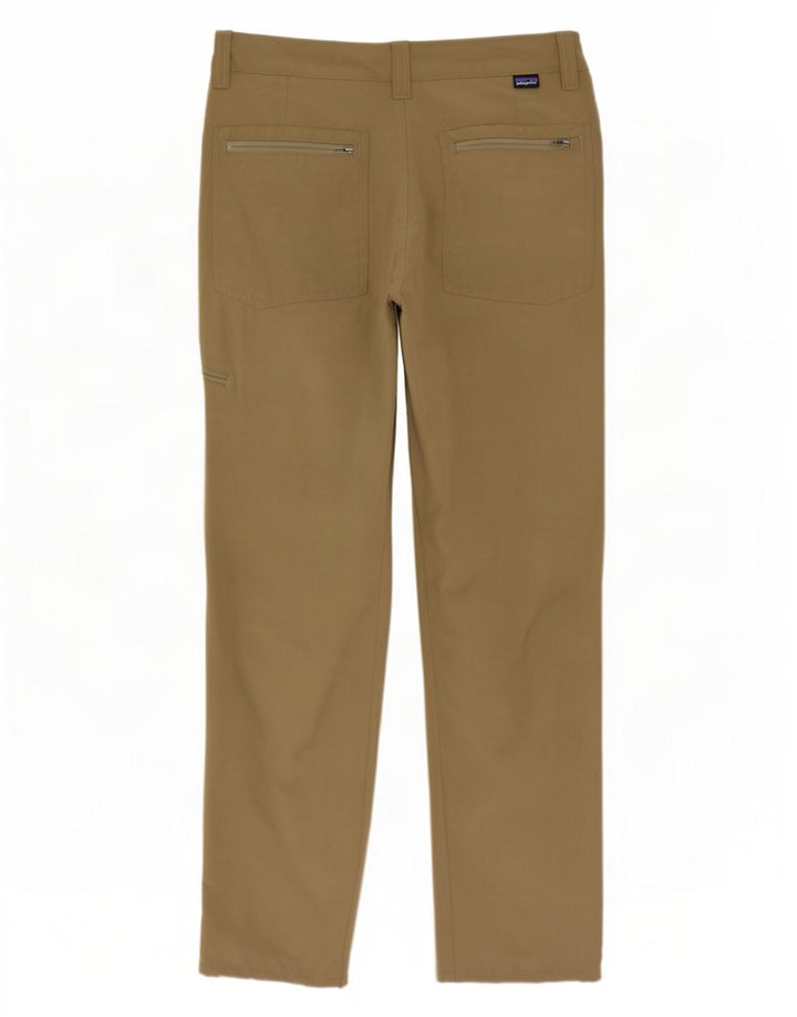 Calça cargo reta feminina Patagonia W32 L30 cáqui