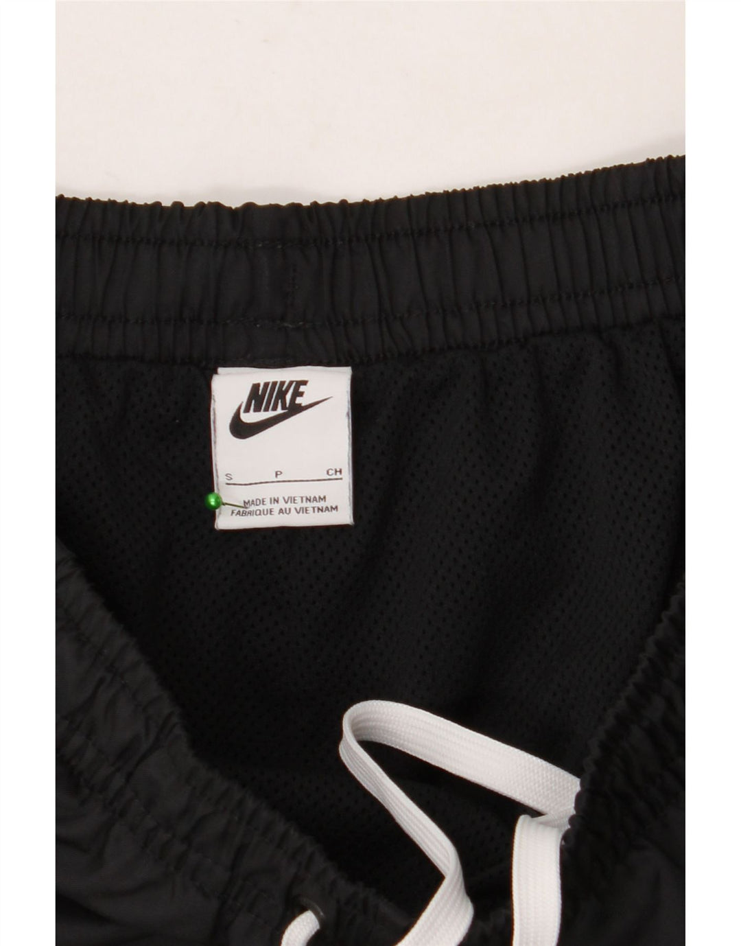 Shorts de natação masculino NIKE pequeno poliéster preto