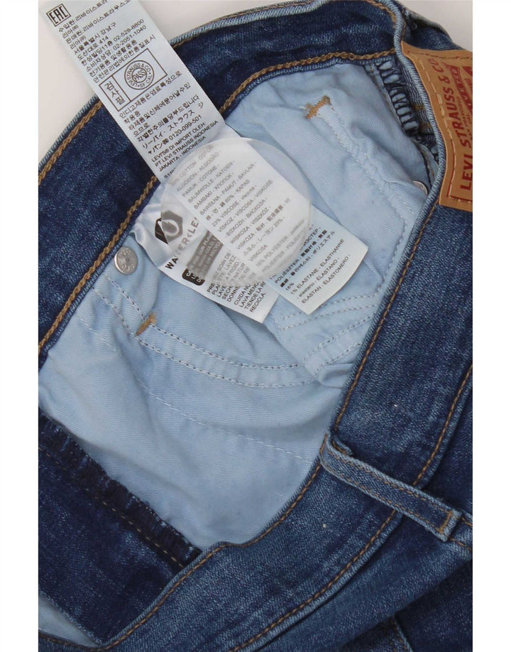 Calça jeans feminina Levi's 312 Shaping Slim W28 L30 azul algodão