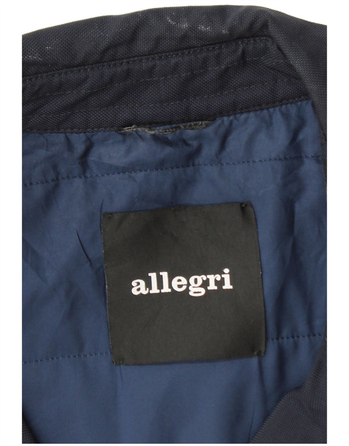 Sobretudo masculino Allegri UK 38 azul marinho médio