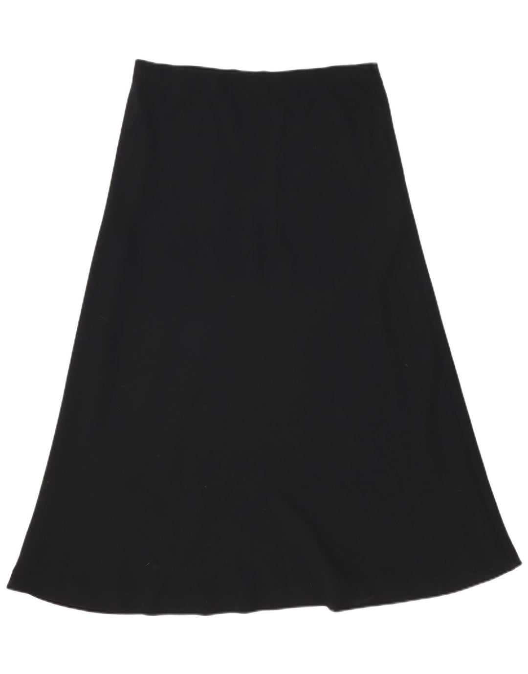 Saia feminina vintage cintura alta linha A W34 grande preta