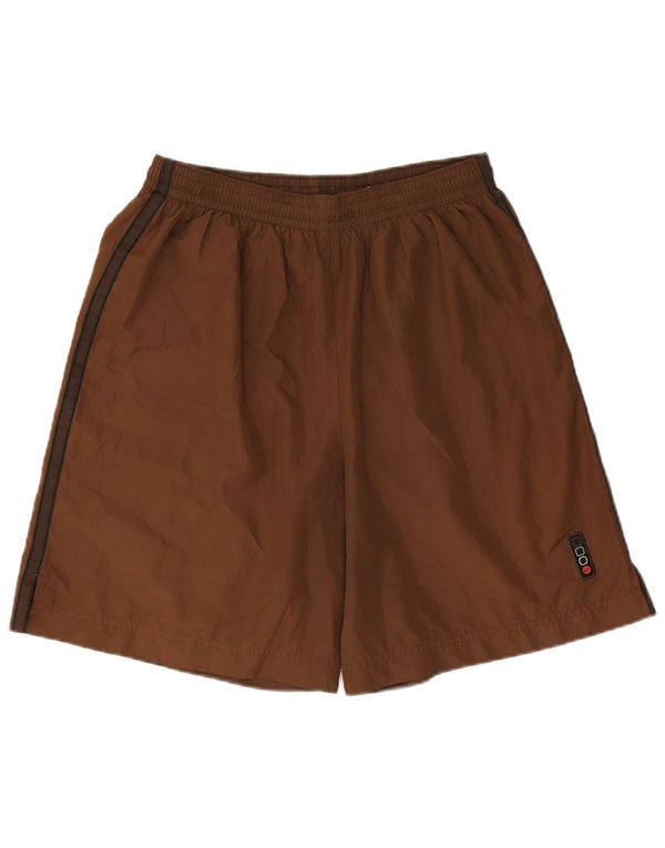 Shorts esportivos masculinos NIKE UK 39/41 poliéster marrom médio