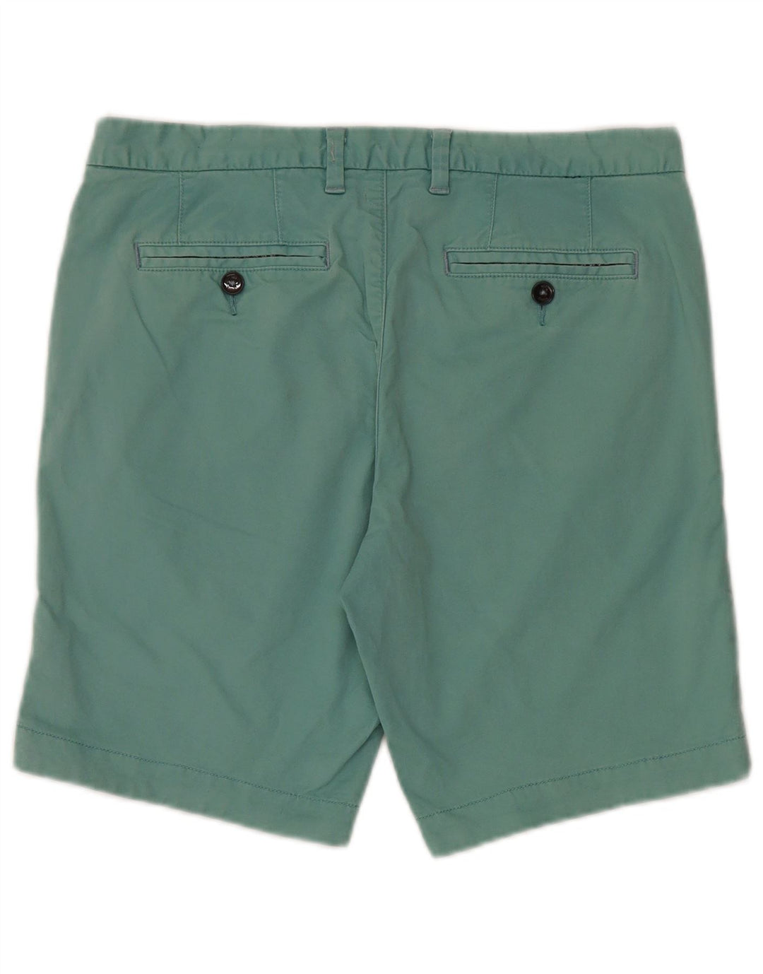 Shorts Chino masculino Ted Baker W32 algodão azul médio