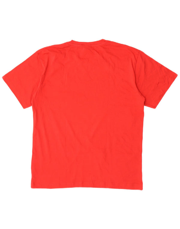 Camiseta masculina Lotto Top XL algodão vermelho