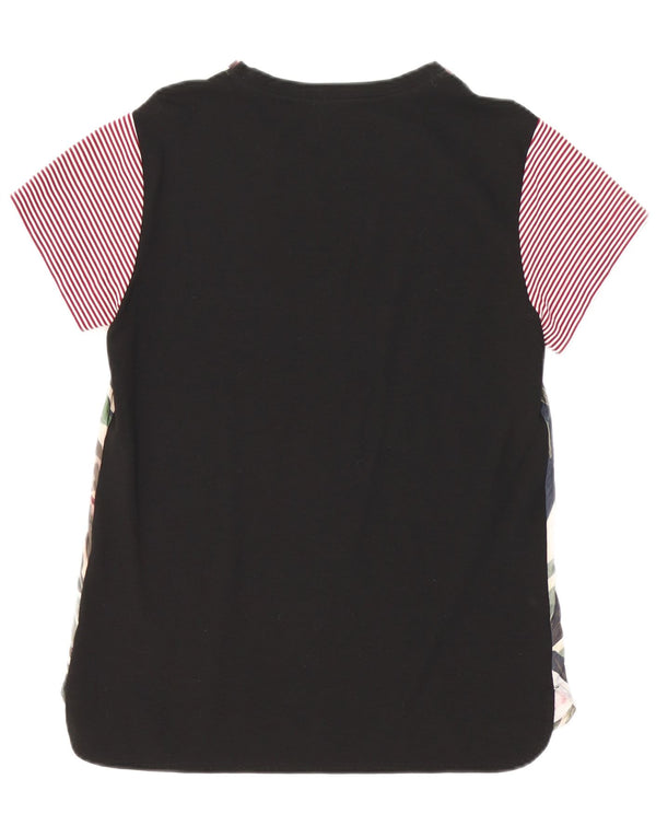 Camiseta feminina gráfica Max & Co. UK 14 Médio Multicolorido Floral