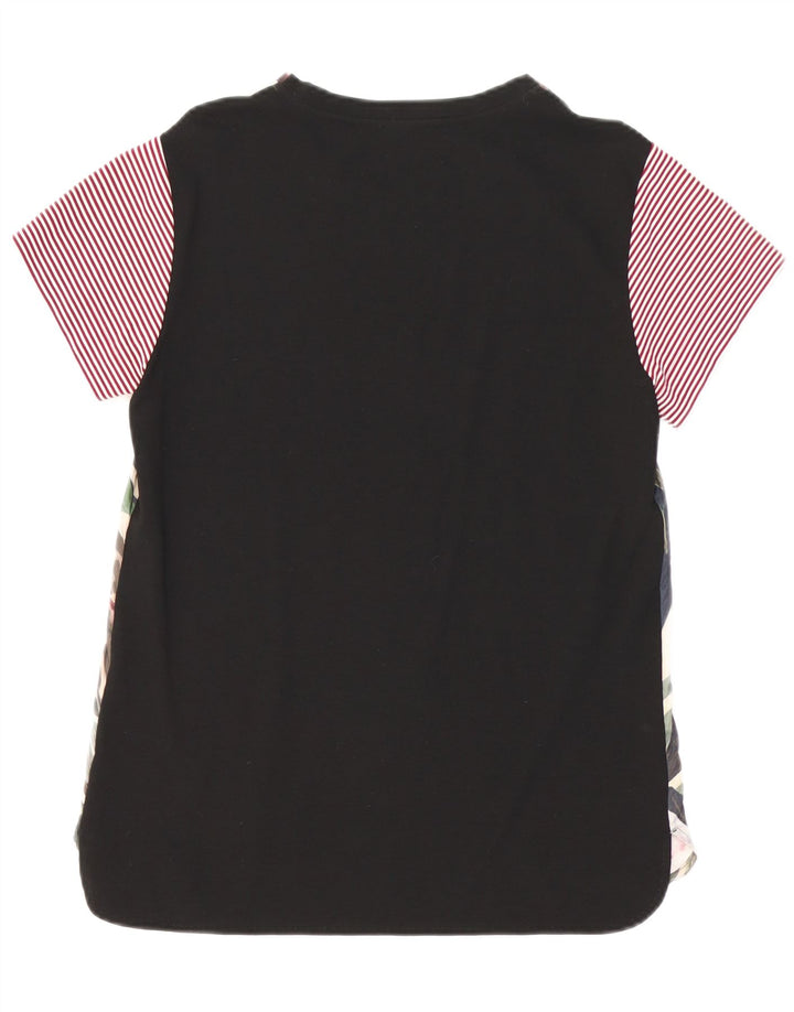 Camiseta feminina gráfica Max & Co. UK 14 Médio Multicolorido Floral