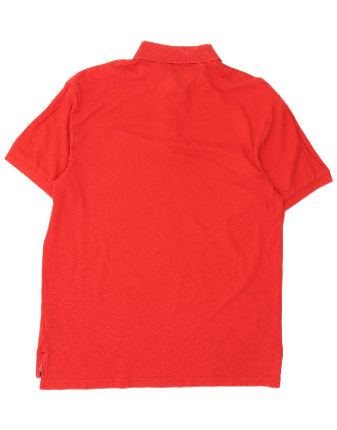 Camisa polo masculina Tommy Hilfiger grande algodão vermelho