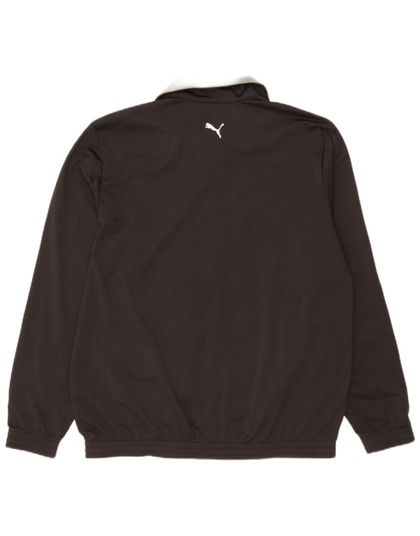 Puma Mens Tracksuit Top Jacket XL Preto Colourblock Poliéster