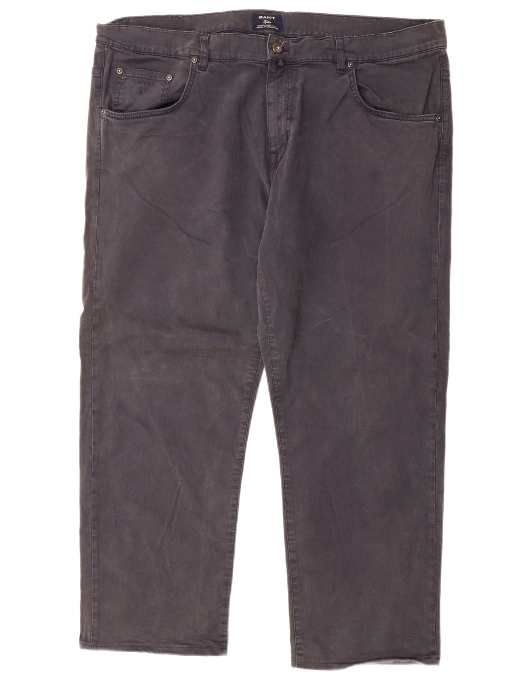 Jeans retos masculinos Gant W42 L28 algodão azul marinho