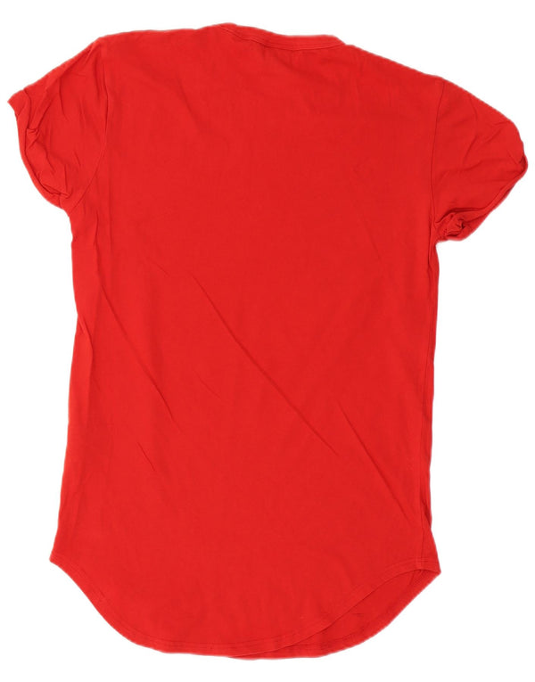 Camiseta masculina G-Star top pequeno algodão vermelho