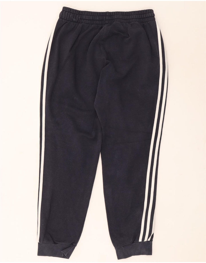 Adidas Mens Treino Calças Joggers Médio Azul Marinho Algodão