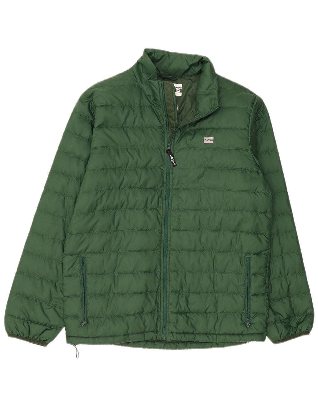 Jaqueta acolchoada masculina LEVI'S UK 38 verde médio