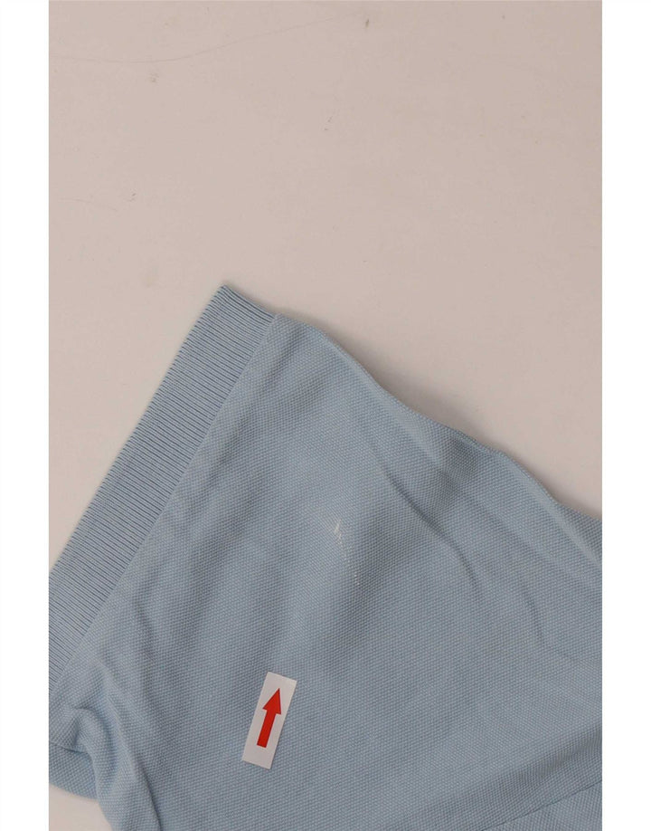 Camisa polo masculina Kappa grande algodão azul