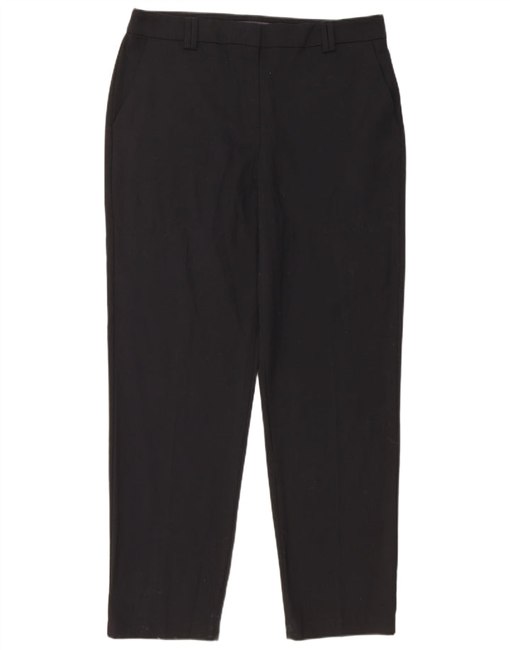 Calça Chino Feminina Marks & Spencer Reino Unido 12 Médio W34 L29 Preta