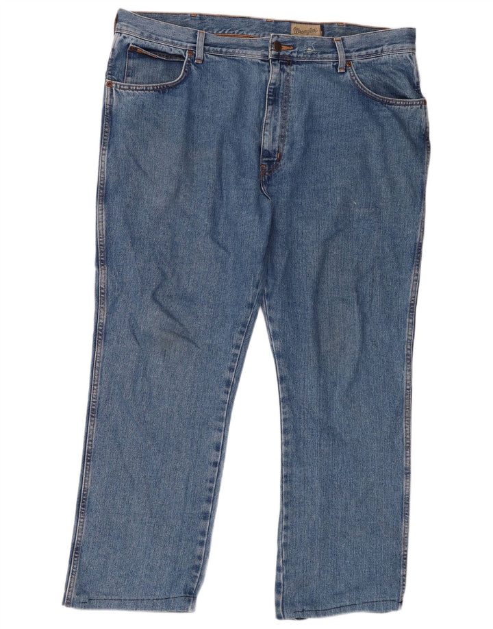 Wrangler Masculino Texas Straight Jeans W40 L28 Azul