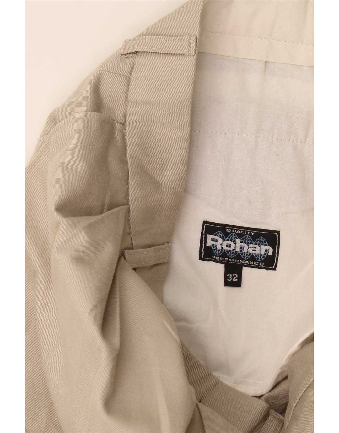 Calça masculina Rohan Pegged Suit W32 L28 bege