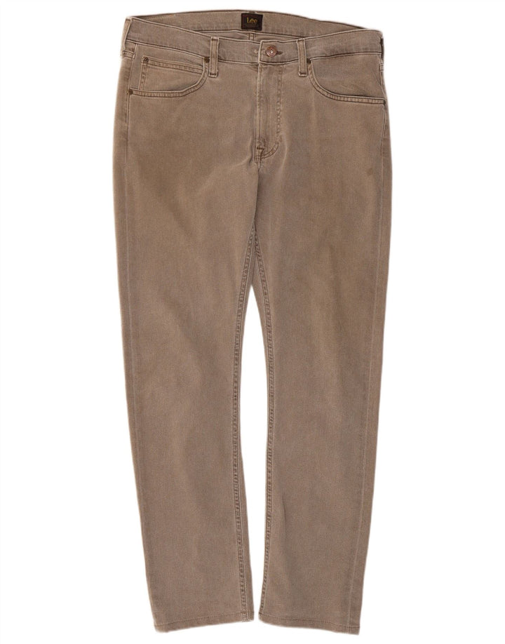 Lee Mens Jeans Slim W32 L28 Cinza