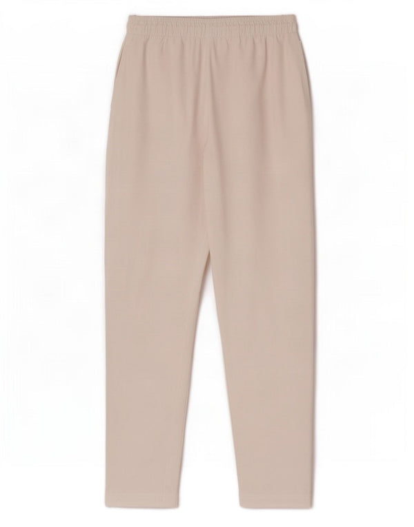 Calça de treino feminina Champion UK 12 algodão branco médio