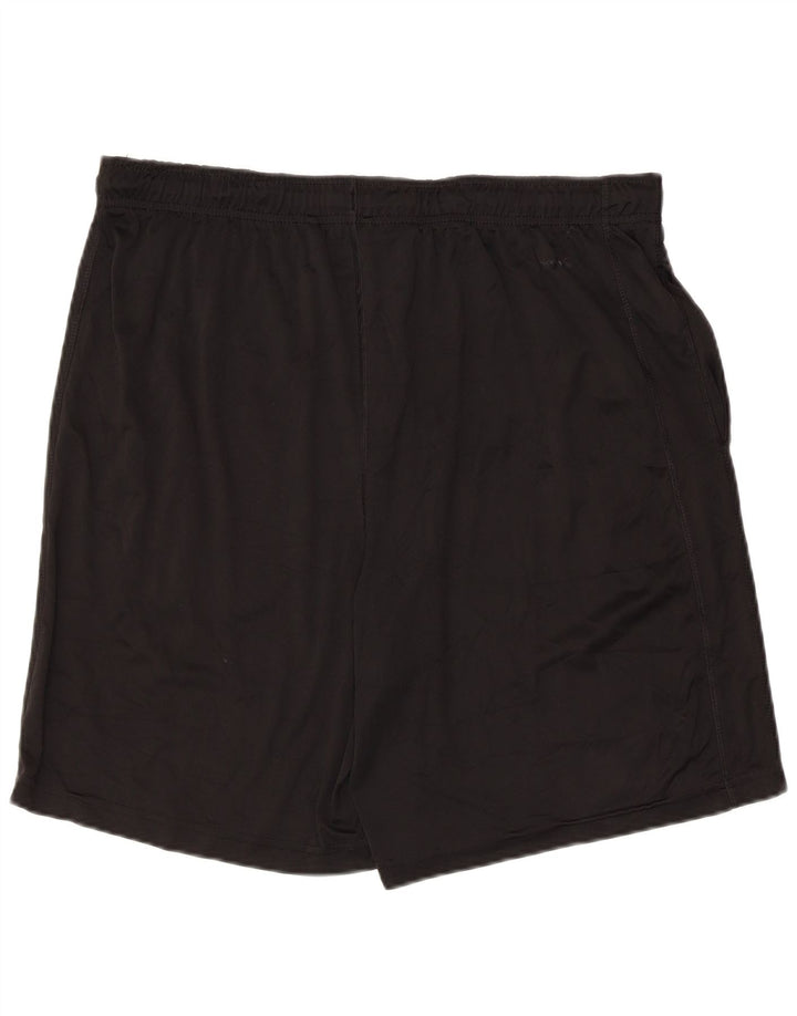 Russell Athletic Mens Sport Shorts Grande Poliéster Preto