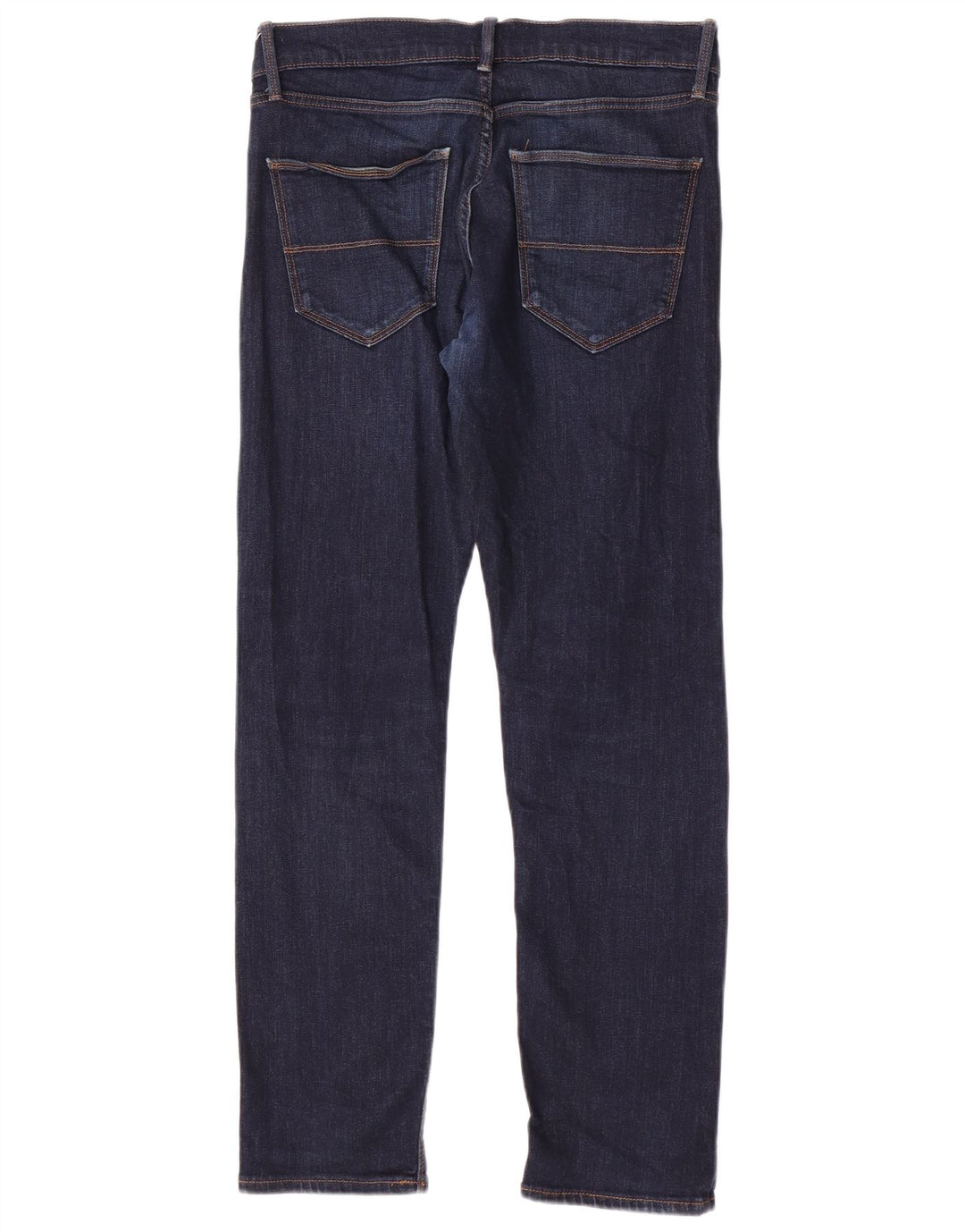 Marks & Spencer Mens Slim Jeans W32 L31 Azul Marinho Algodão