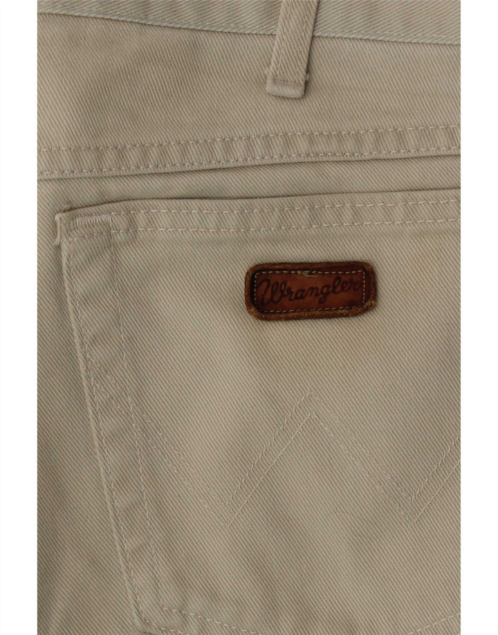 Wrangler Masculino Regular Straight Jeans W34 L31 Algodão Verde