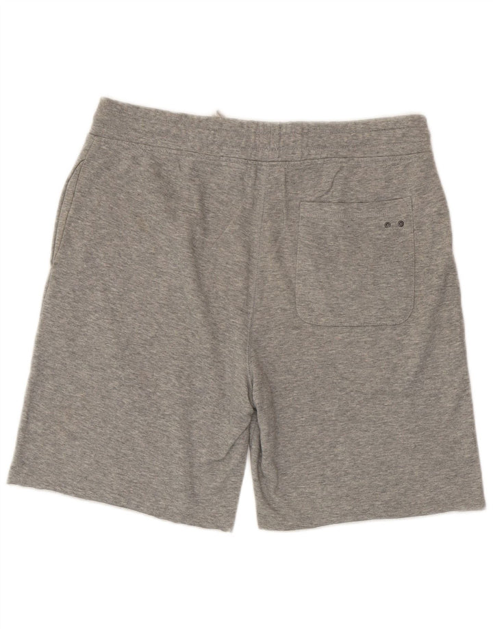 Shorts esportivos masculinos CONVERSE algodão azul médio