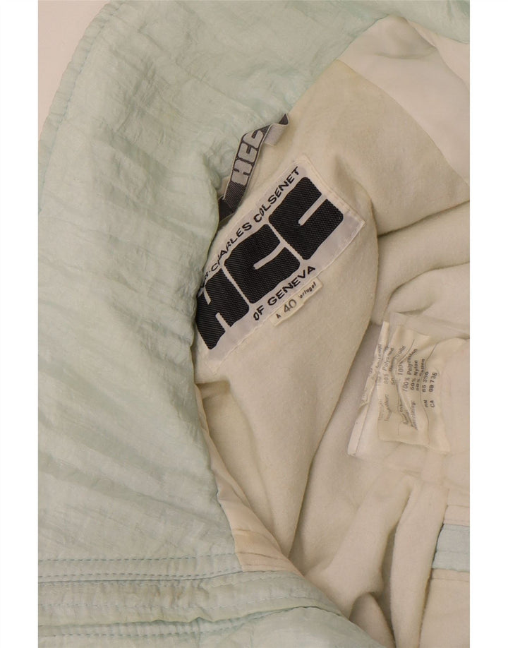 Macacão de esqui feminino HENRI CHARLES COLSENET EU 40 Nylon azul médio