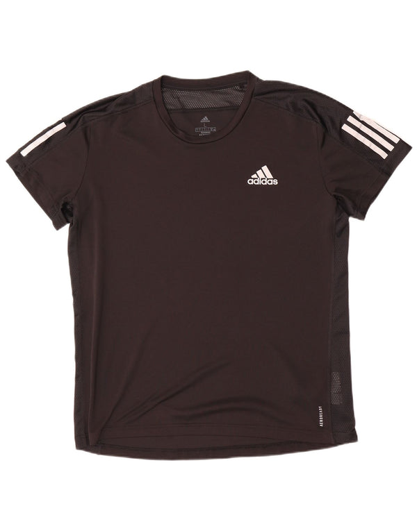 Adidas Mens Aeroready Camiseta Top Grande Poliéster Preto
