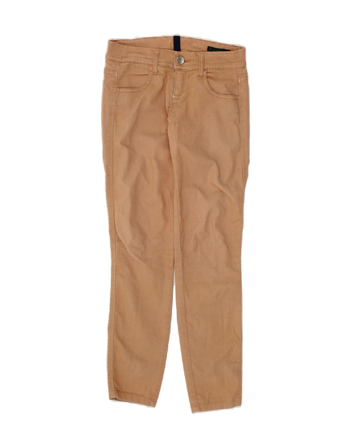 BENETTON Womens Jegging Trousers W26 L27 Beige Cotton Vintage Benetton and Second-Hand Benetton from Messina Hembry 