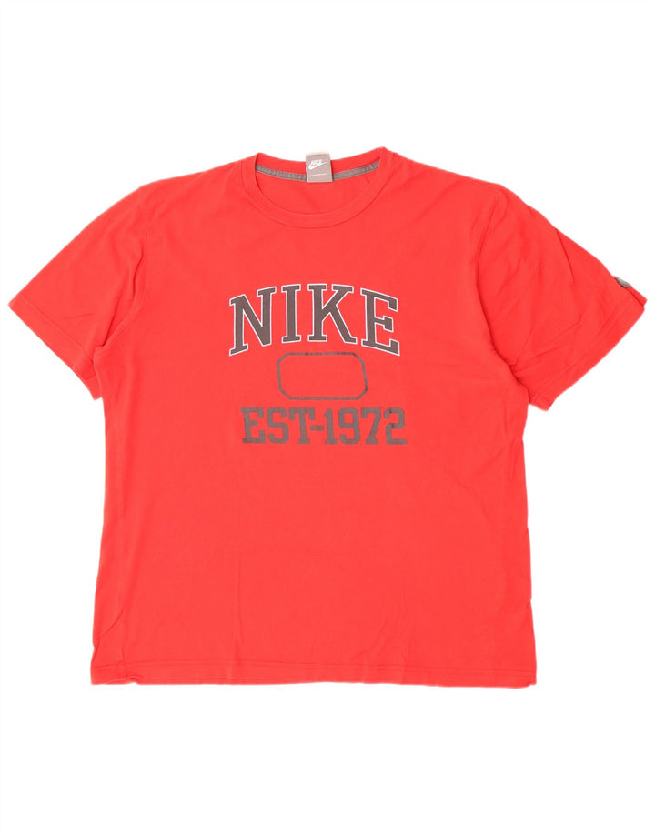 Camiseta Nike masculina gráfica Top XL vermelha