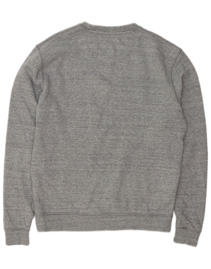 Jack Wills moletom masculino jumper XS algodão manchado cinza