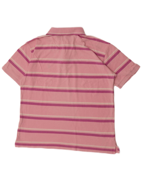 Camisa polo masculina INVICTA IT 52 grande algodão listrado rosa