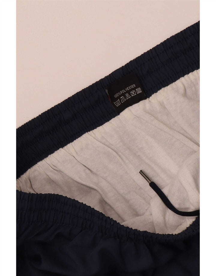 Calça de treino masculina Kappa 4XL poliéster azul marinho
