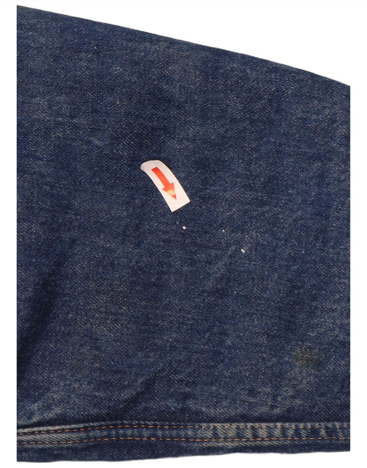 Jaqueta jeans masculina Roy Rogers Sherpa Reino Unido 40 grande azul