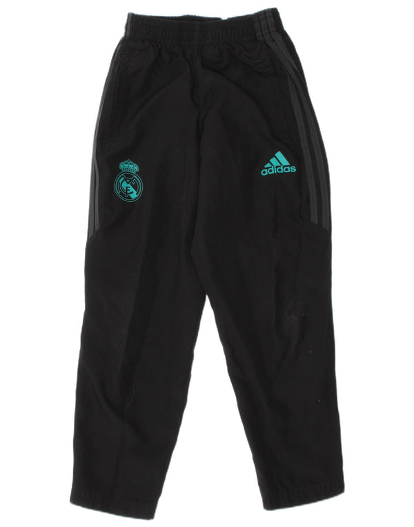 Calças de treino gráficas Adidas Boys Real Madrid 4-5 anos pretas