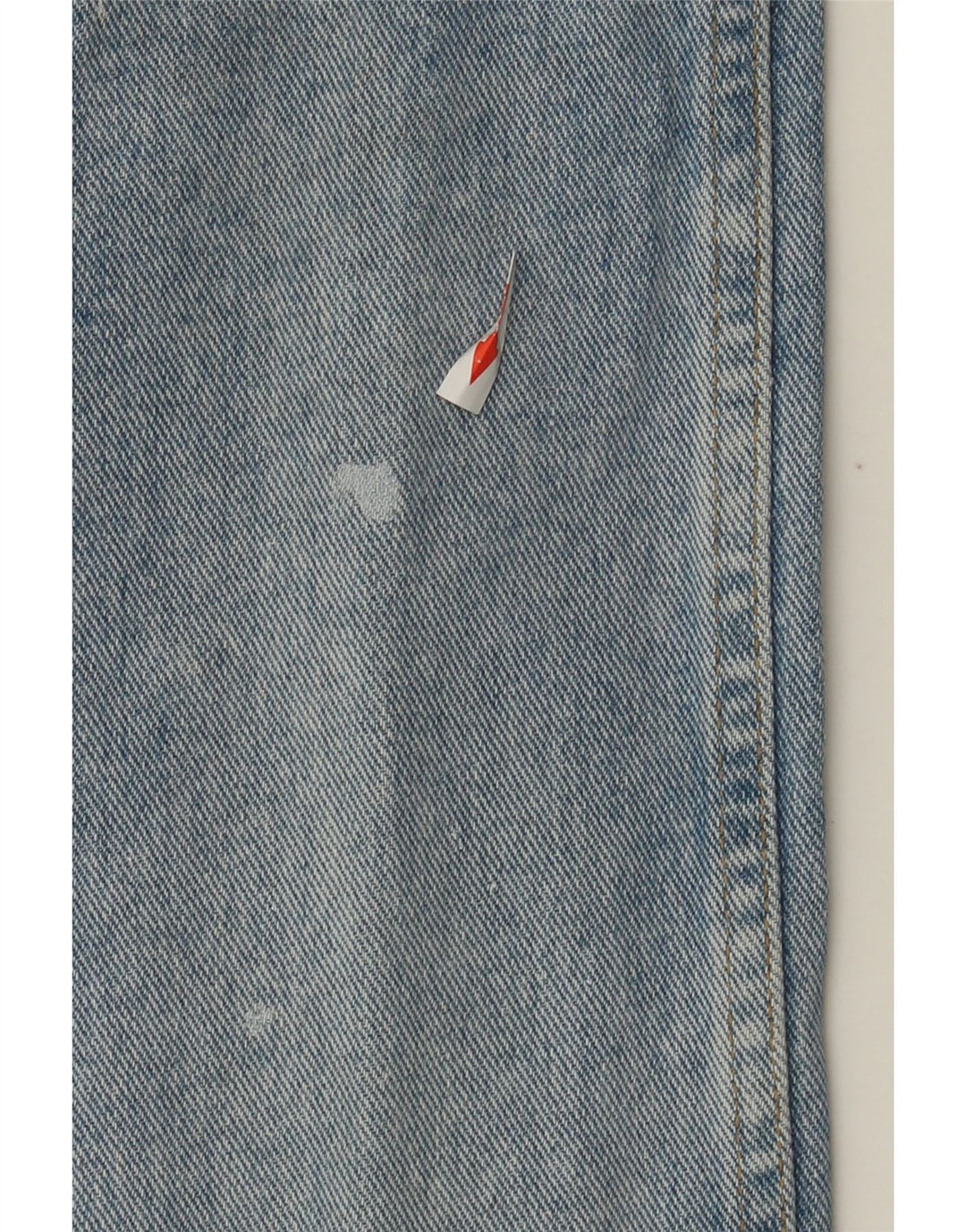 Wrangler Mens Straight Jeans W34 L30 Azul Algodão
