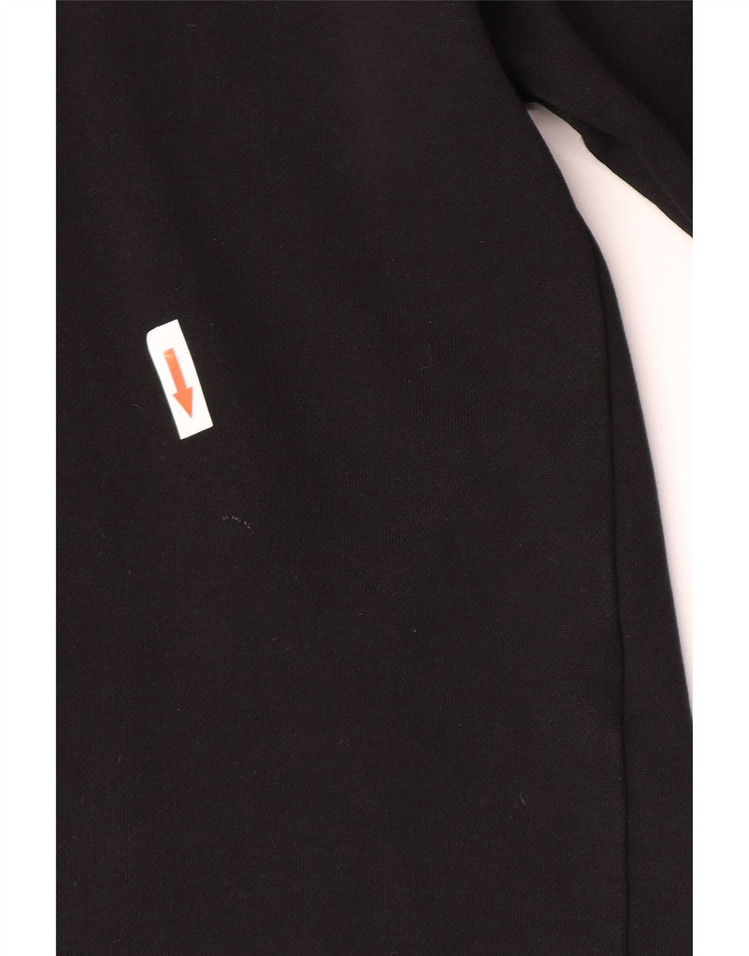 Dkny moletom feminino grande com estampa gráfica UK 10 pequeno algodão preto