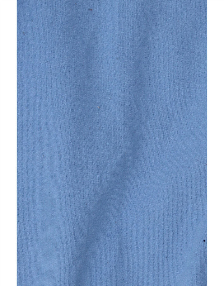 Champion moletom masculino jumper grande algodão azul