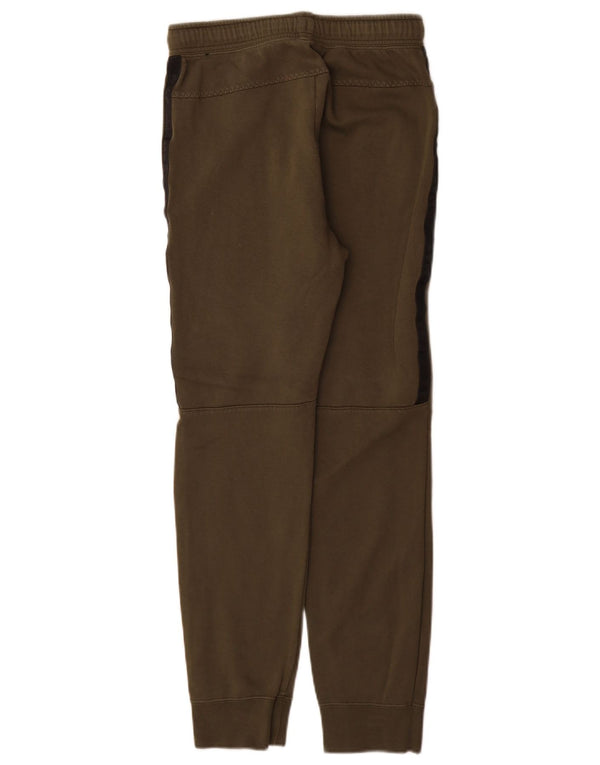 Nike Meninos Calças de treino Joggers 13-14 anos XL Khaki Colourblock