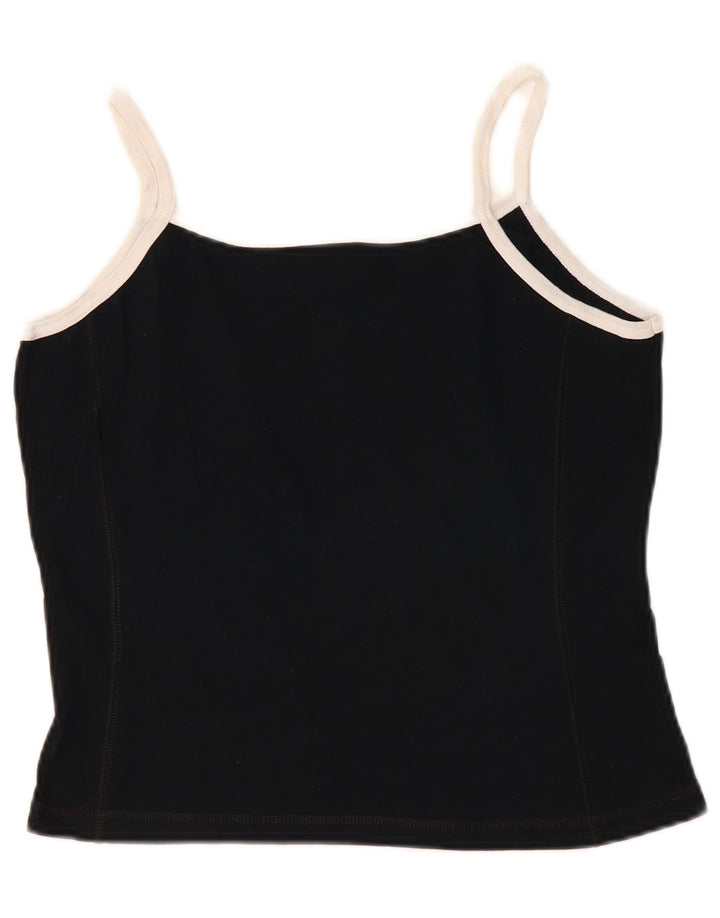 Campeão feminino Heritage Classics Cami Top UK 18 XL algodão preto