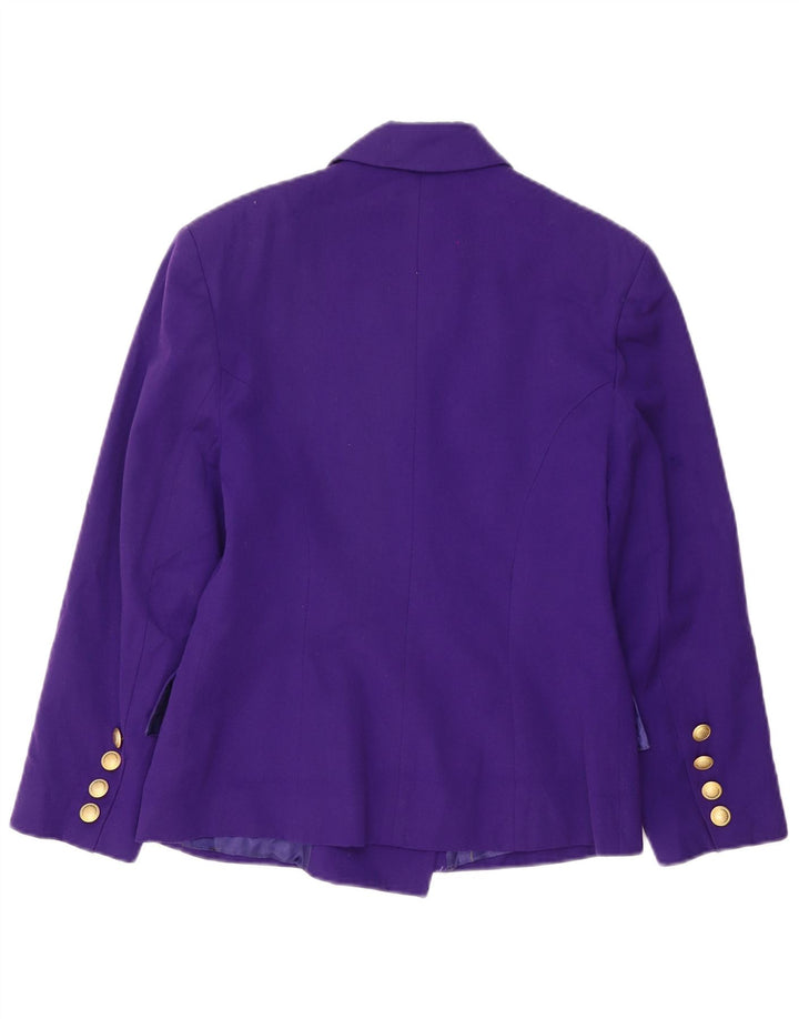 Jaqueta blazer feminina ROCCOBAROCCO com peito duplo IT 42 Roxo Médio