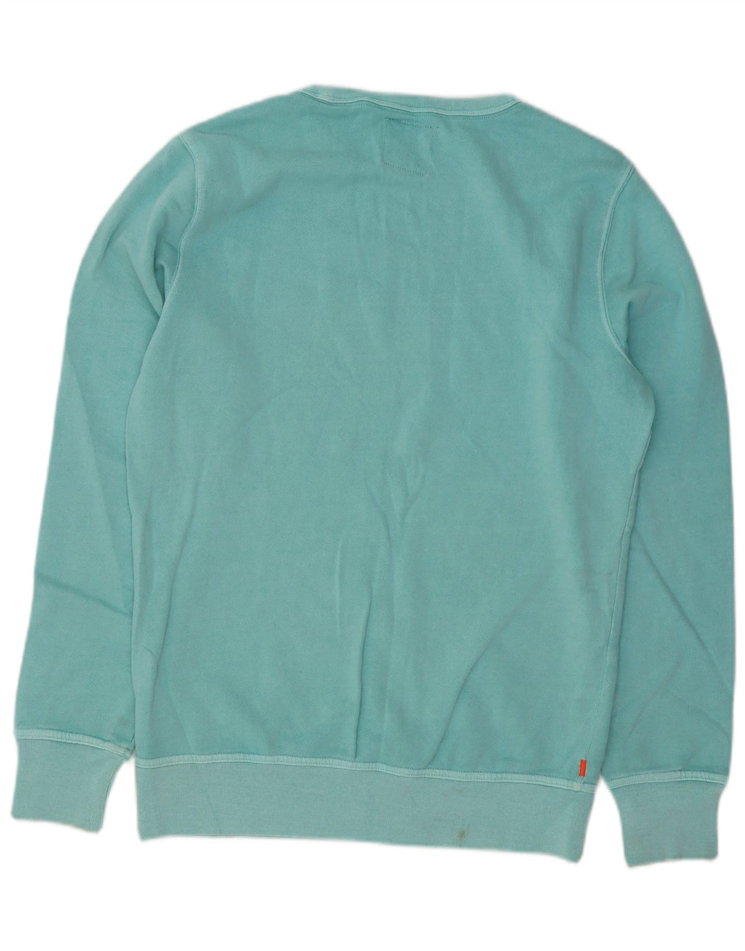 Superdry moletom masculino jumper grande algodão turquesa