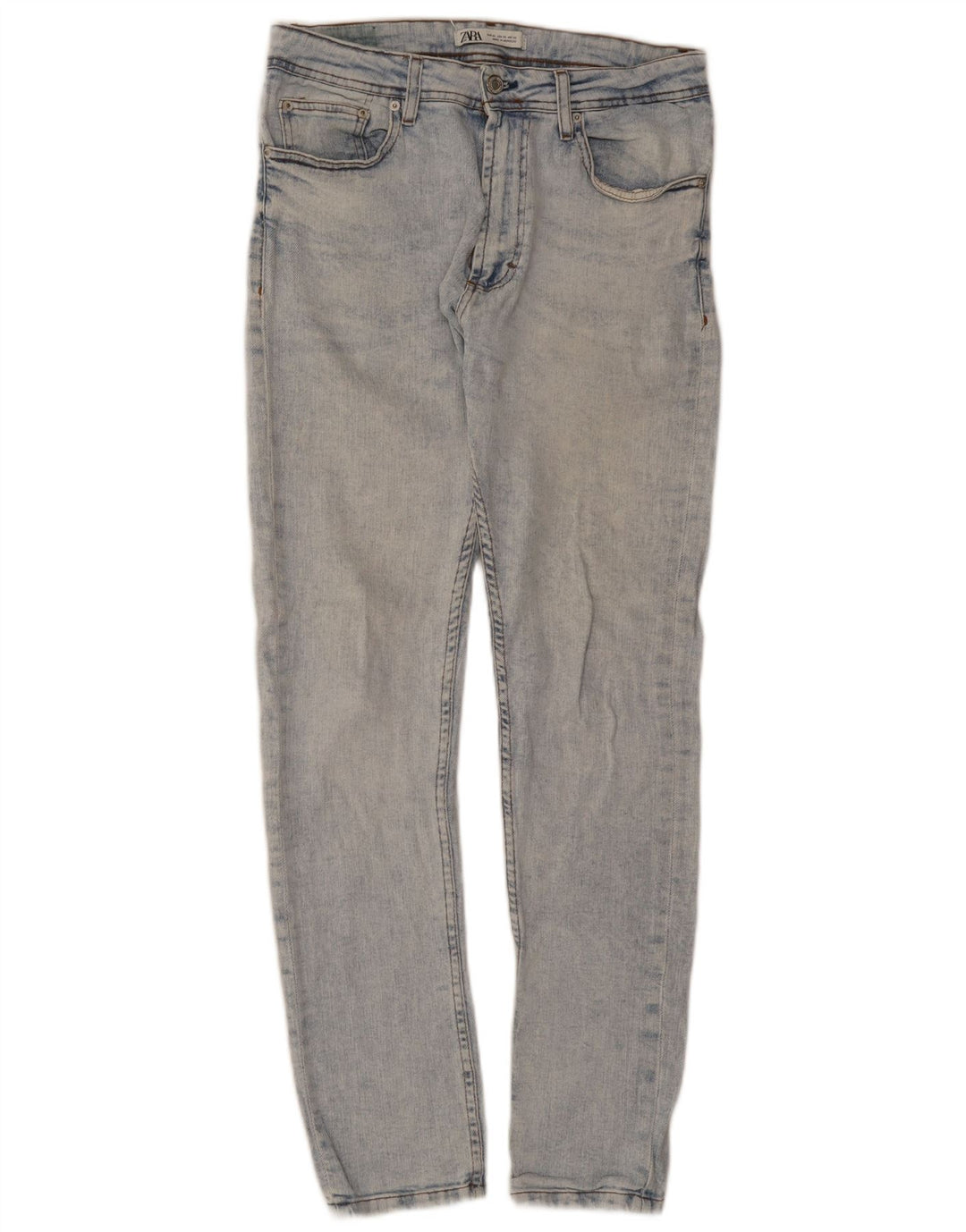 Zara Mens Slim Jeans EU 42 Grande W32 L29 Azul