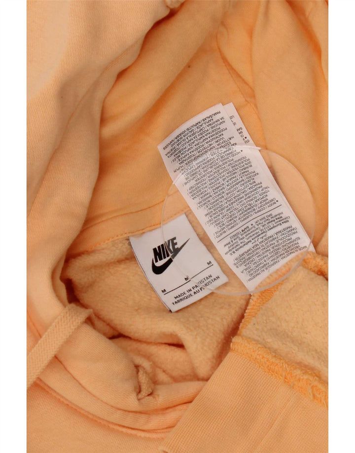Nike Mens Hoodie Jumper Médio Algodão Laranja