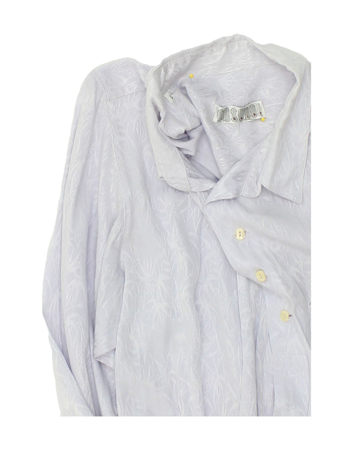 CASUCCI Mens Shirt Large Blue Vintage Casucci and Second-Hand Casucci from Messina Hembry 